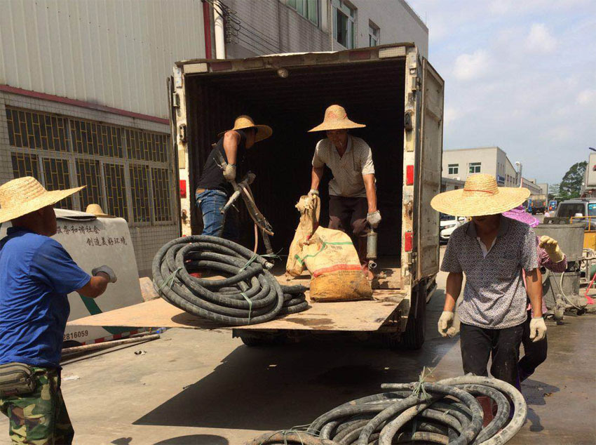 市中一部件厂房地基出现下沉注浆加固